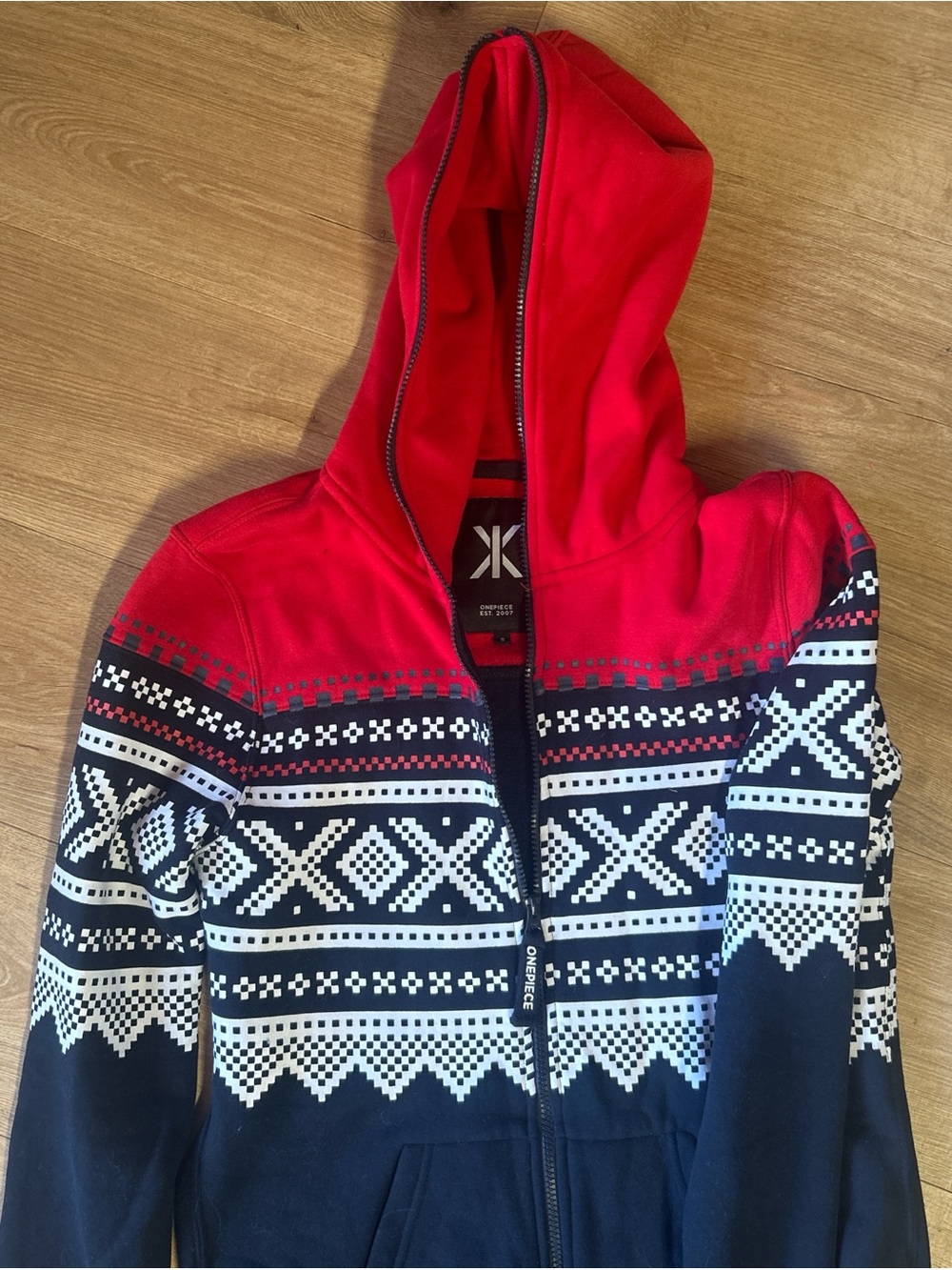ONEPIECE Norweigan Flag Onsie